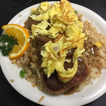 Scramblers Cafe - loco moco (spam, scrambled eggs, fried rice) - Breakfast & Brunch Near Me - Norco, California