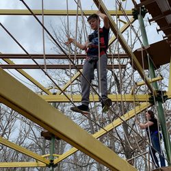 Rope Adventure Park - Luray Caverns - Figuring it out!