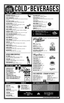 Menu photo 4 The Dime Vancouver, BC