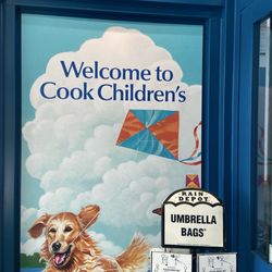 Cook Children's Medical Center - Welcome sign