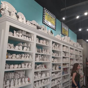 Potter's Wheel - Sculptures waiting to be painted ! - Gift Shops Near Me - Houston, Texas