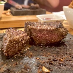 Lot 88 - Top sirloin cooked on hot lava stone