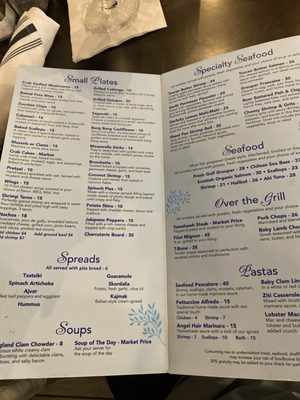 Menu photo 1 Taverna On The Bay St Pete Beach, FL