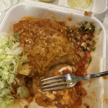 Rivas Mexican Grill - Bean and cheese wet red - Mexican Near Me - Pahrump, Nevada
