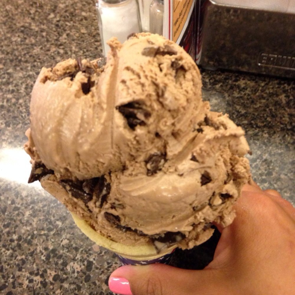Holsten's - Chocolate chocolate chip ice cream on a cone! - Candy Stores Near Me - Bloomfield, New Jersey Holsten's - Chocolate chocolate chip ice cream on a cone! - Candy Stores Near Me - Bloomfield, New Jersey