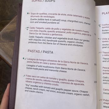 Los Danzantes - Menu as of April 2025 - Mexican Near Me - Oaxaca, OAX Los Danzantes - Menu as of April 2025 - Mexican Near Me - Oaxaca, OAX