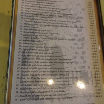 Tito's Bodeguita - Menu - Spanish Near Me - Puerto de la Cruz, TF Tito's Bodeguita - Menu - Spanish Near Me - Puerto de la Cruz, TF