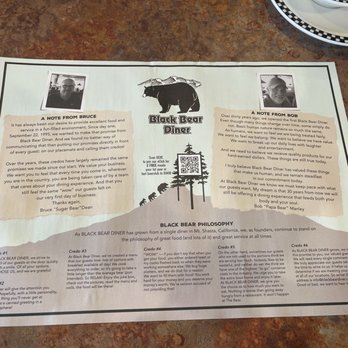 Black Bear Diner - Breakfast & Brunch Near Me - Vista, California