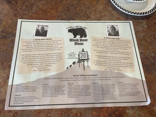 Menu photo 2 Black Bear Diner Vista, CA
