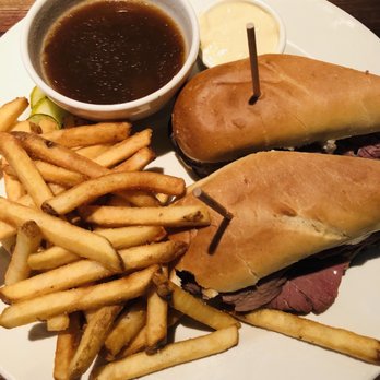 Yard House - French Roast Beef Dip - Bars Near Me - Houston, Texas