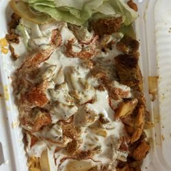Chicken & Lamb Combo Over Rice