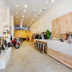 Coffee, motorcycles, clothing