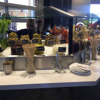 Hash Kitchen - They have a Bloody Mary Bar! I don't like Bloody Marys but I love the idea! - Breakfast & Brunch Near Me - Chandler, Arizona