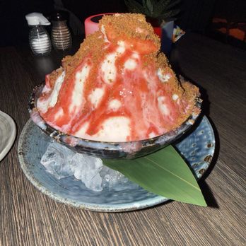 TAKATO - Dessert absolutely delicious . You cannot  stop eating this refreshing dessert. Strawberries!!! - Japanese Near Me - Fort Lauderdale, Florida