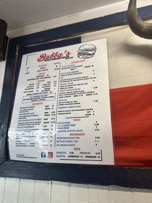Menu photo 6 Bubba's Texas Burger Shack Houston, TX Menu photo 6 Bubba's Texas Burger Shack Houston, TX