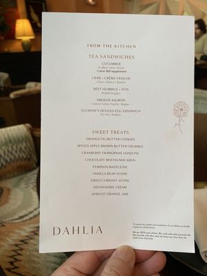 Menu photo 1 Dahlia Los Angeles, CA Menu photo 1 Dahlia Los Angeles, CA