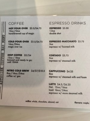 Menu photo 2 Asterisk Coffee Bar Cuyahoga Falls, OH Menu photo 2 Asterisk Coffee Bar Cuyahoga Falls, OH