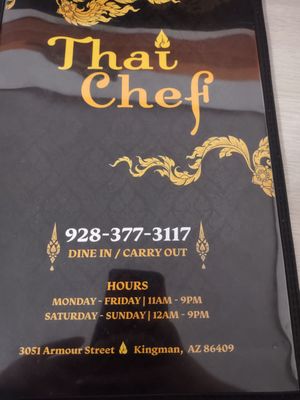 Menu photo 5 Thai Chef New Kingman-Butler, AZ Menu photo 5 Thai Chef New Kingman-Butler, AZ