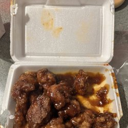 Ka Hing - L30. General Tso's Chicken Combo Dinner Special w/ metal shards to rip my anus when I push it out.