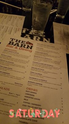 Menu photo 6 The Barn Ramona, CA