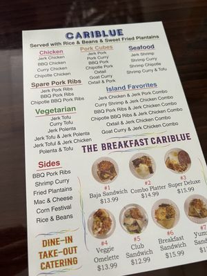 Menu photo 3 Cariblue Restaurant Modesto, CA Menu photo 3 Cariblue Restaurant Modesto, CA