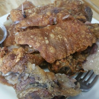 Sampaguita Village - Crispy Pata (pork leg or knuckle boiled then friend). Skin was nice and crispy. - Filipino Near Me - North York, Ontario Sampaguita Village - Crispy Pata (pork leg or knuckle boiled then friend). Skin was nice and crispy. - Filipino Near Me - North York, Ontario
