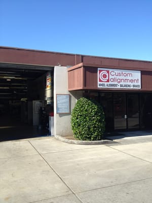 Photo of Custom Alignment-Balance & Brakes - Mountain View, CA, US. front of the bldg