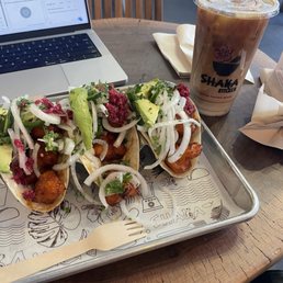 CauliPua Tacos and House Iced Coffee CauliPua Tacos and House Iced Coffee