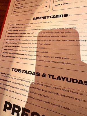 Menu photo 4 El Presidente Washington, DC, DC