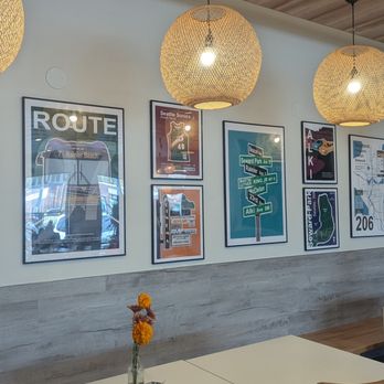 Soufend Cafe & Eatery - Framed posters celebrating and reflecting the spirit of the Soufend community by justin x caitlin truong (@_justxcait) - Cafes Near Me - Seattle, Washington