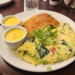 Lobster omelette