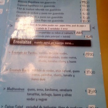 Los Pumas Cafe - Algunos precios... - Argentine Near Me - San Isidro, C