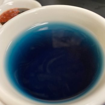 Noodle-Ly - Butterfly pea flower hot tea - Noodles Near Me - Mammoth Lakes, California Noodle-Ly - Butterfly pea flower hot tea - Noodles Near Me - Mammoth Lakes, California