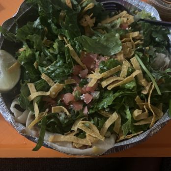 Cafe Rio Fresh Modern Mexican - Chicken salad with grilled chicken that was tough and dry. - Mexican Near Me - Valencia, California