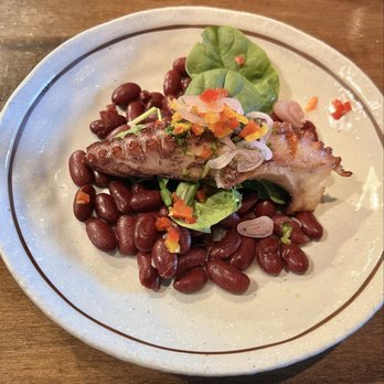 COD Restaurant - Octopus with Beans - Seafood Near Me - Los Angeles, California