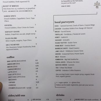 Aurora - Menu May 2017 - Coffee & Tea Near Me - Oklahoma City, Oklahoma