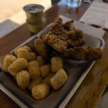 Campus Gas - Chicken tenders and tater tots - Beer Bar Near Me - Winston-Salem, North Carolina Campus Gas - Chicken tenders and tater tots - Beer Bar Near Me - Winston-Salem, North Carolina