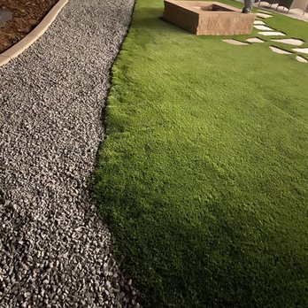 Turf Rev - Uneven cut turf - Artificial Turf Near Me - Corona, California