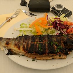 Lido Arcobaleno - Fresh seabass with salad Eu15