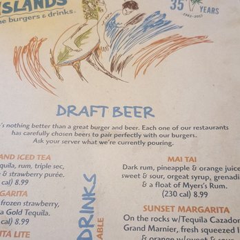 Islands Restaurant - Menu front page - Burgers Near Me - Northridge, California Islands Restaurant - Menu front page - Burgers Near Me - Northridge, California