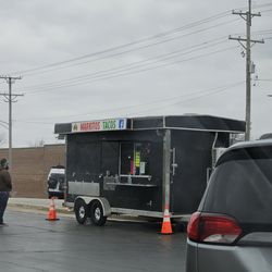 Markitos Tacos - Great Mexican food truck, located on the corner of bp and jewel osco.