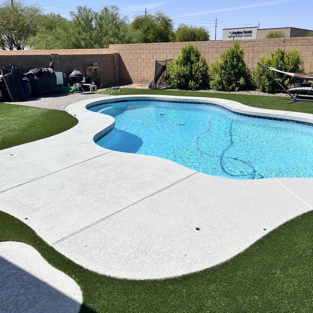 In & Out Design - After photo of pool deck - Interior Design Near Me In & Out Design - After photo of pool deck - Interior Design Near Me