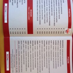 BAR RED AND White - Menu as of 7/16/17