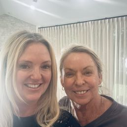 This is with my beautiful client. We were just finishing up installation of her new motorized custom window treatments. This is with my beautiful client. We were just finishing up installation of her new motorized custom window treatments.