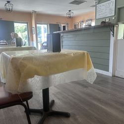 Creole Lunch House - Interior seating and service counter