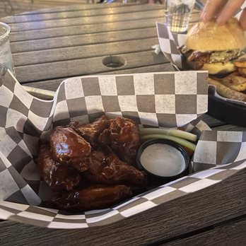Off The Rail - Honey hot bbq wings - Sports Bars Near Me - Media, Pennsylvania