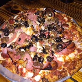 Tony's Pizzeria - All meat with mushrooms & olives - Pizza Near Me - Lodi, California Tony's Pizzeria - All meat with mushrooms & olives - Pizza Near Me - Lodi, California