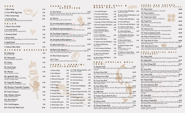 Menu photo 4 Tomo Asian Cuisine Hanover, MD