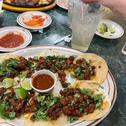Mr. Pancho Mexican Grill & Cantina - The chorizo street tacos and the classic house marg