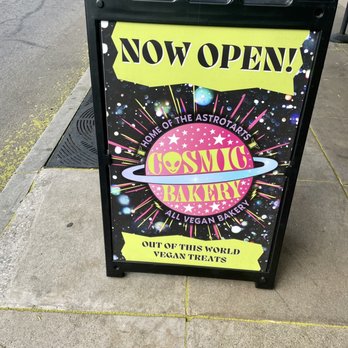 Cosmic Bakery - Signage - Bakeries Near Me - Upland, California